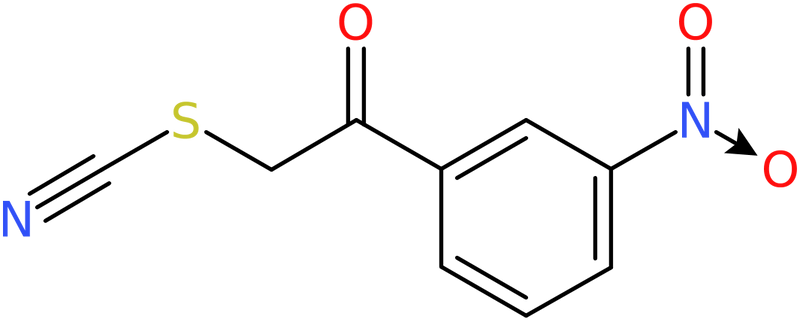 CAS: 6097-22-9 | 2-(3-Nitrophenyl)-2-oxoethyl thiocyanate, >95%, NX54852