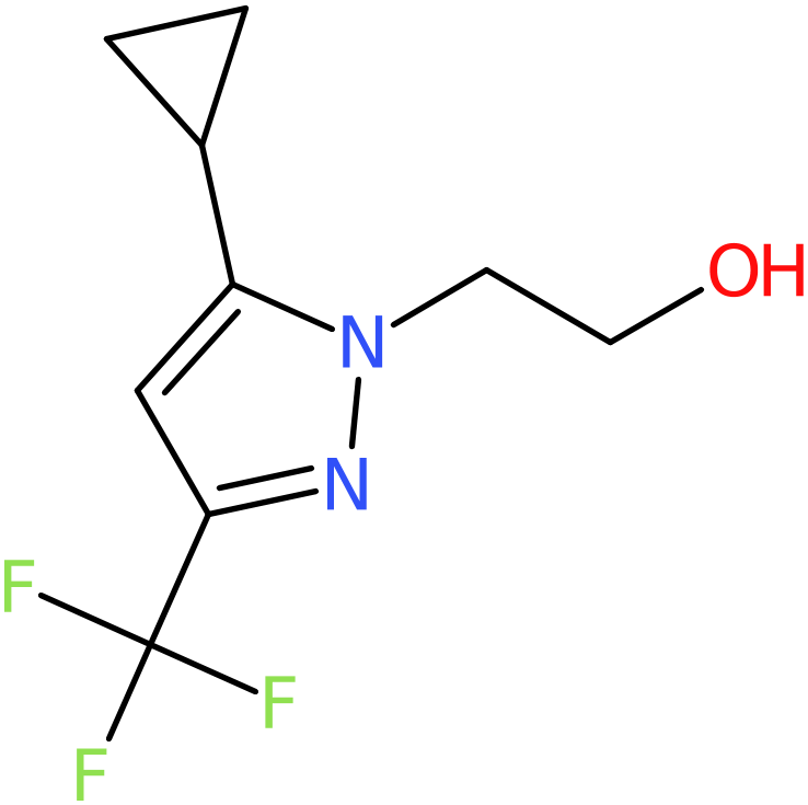 CAS: 1006480-18-7 | 2-[5-Cyclopropyl-3-(trifluoromethyl)-1H-pyrazol-1-yl]ethanol, NX10707