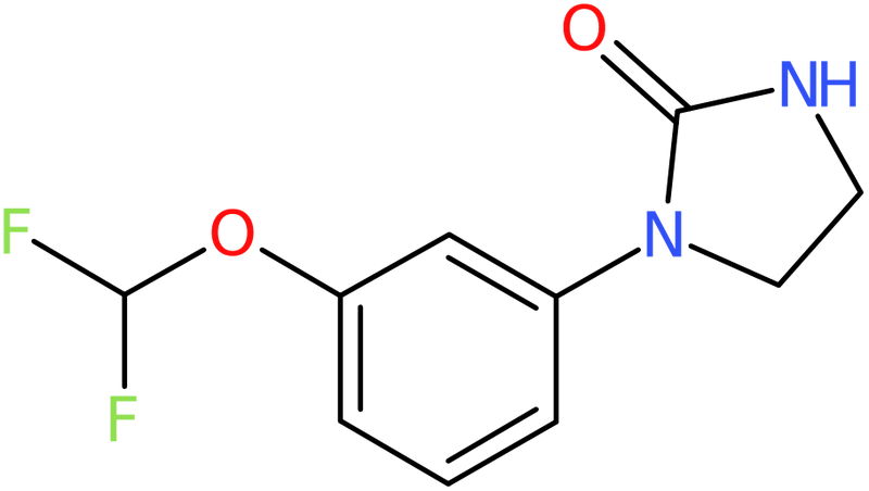 CAS: 1378261-25-6 | 1-[3-(Difluoromethoxy)phenyl]imidazolidin-2-one, NX22756