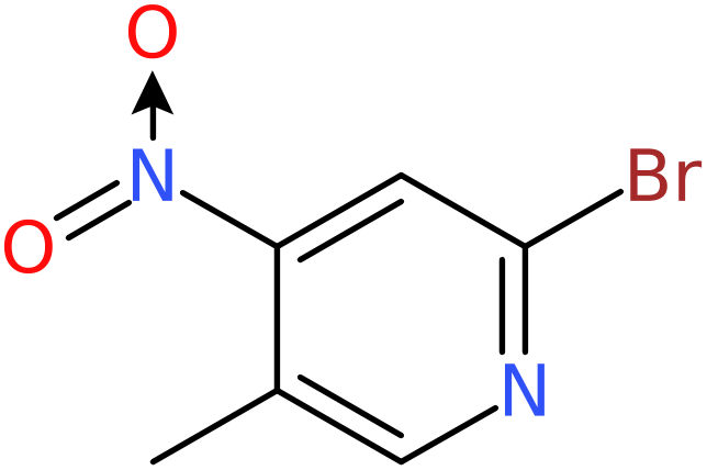 CAS: 66092-62-4 | 2-Bromo-5-methyl-4-nitropyridine, >95%, NX57269