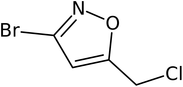 CAS: 124498-15-3 | 3-Bromo-5-(chloromethyl)isoxazole, >95%, NX18838