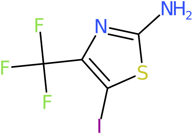 CAS: 682342-65-0 | 2-Amino-5-iodo-4-(trifluoromethyl)-1,3-thiazole, >95%, NX58087