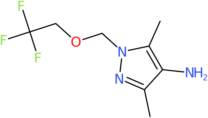 CAS: 1006473-39-7 | 3,5-Dimethyl-1-[(2,2,2-trifluoroethoxy)methyl]-1H-pyrazol-4-amine, NX10704