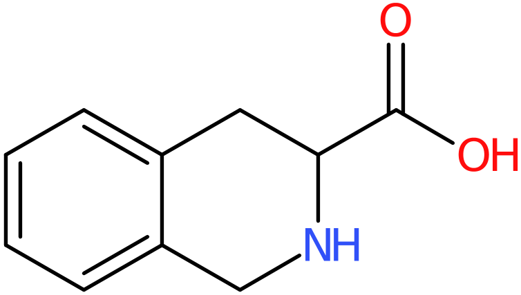 CAS: 67123-97-1 | 1,2,3,4-Tetrahydroisoquinoline-3-carboxylic acid, >98%, NX57651