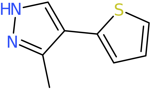 CAS: 1006491-93-5 | 3-Methyl-4-(thien-2-yl)-1H-pyrazole, NX10712