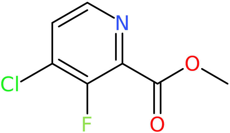 CAS: 1034921-05-5 | Methyl 4-chloro-3-fluoropicolinate, >98%, NX11982