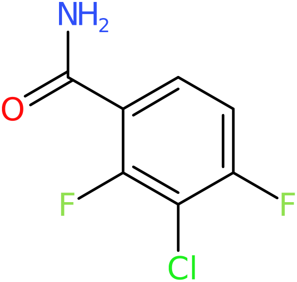 CAS: 886501-21-9 | 3-Chloro-2,4-difluorobenzamide, >98%, NX66804