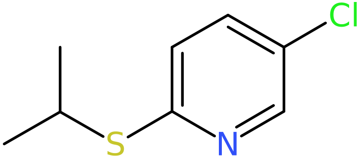 5-Chloro-2-(propan-2-ylsulfanyl)pyridine, >95%, NX74351