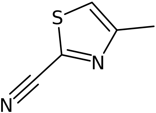 CAS: 100516-98-1 | 4-Methylthiazole-2-carbonitrile, >95%, NX10523