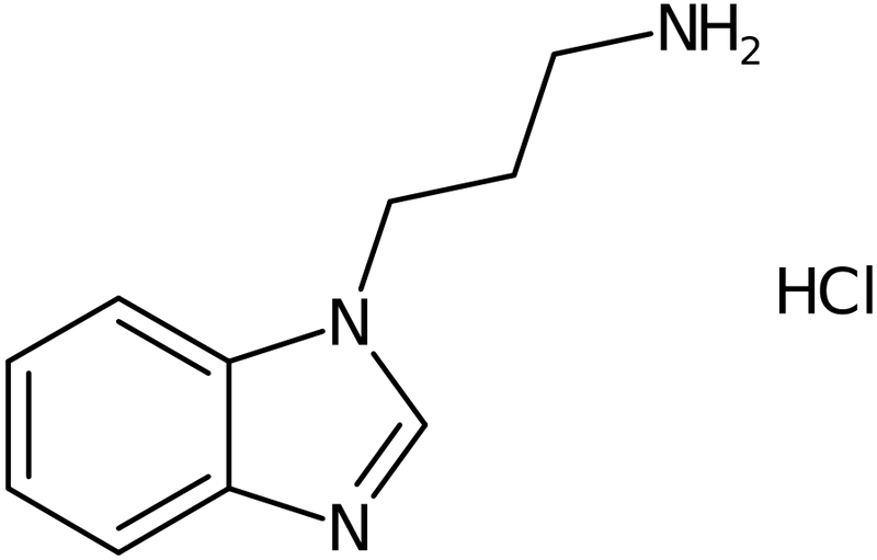 CAS: 1048649-78-0 | 1-(3-Aminoprop-1-yl)-1H-benzimidazole hydrochloride, NX12396