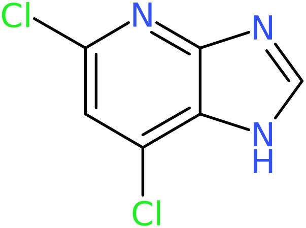 CAS: 24485-01-6 | 5,7-Dichloro-1H-imidazo[4,5-b]pyridine, >96%, NX37258