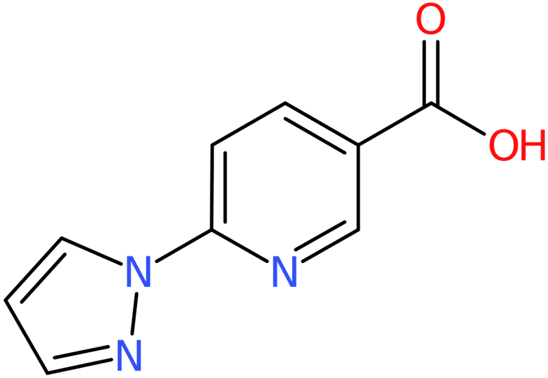 CAS: 253315-22-9 | 6-(1H-Pyrazol-1-yl)nicotinic acid, >97%, NX37830