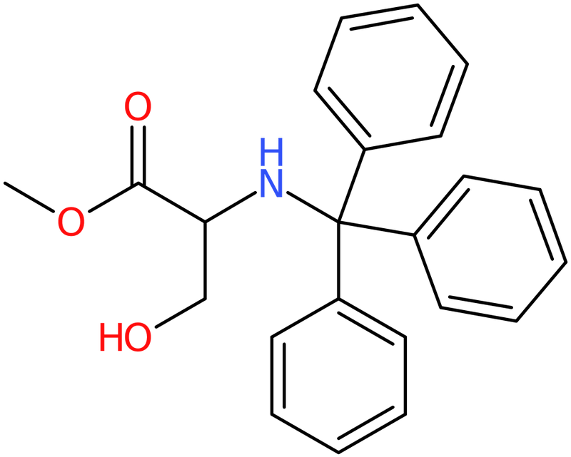 CAS: 13515-76-9 | N-(Triphenylmethyl)-DL-serine methyl ester, >98%, NX21841