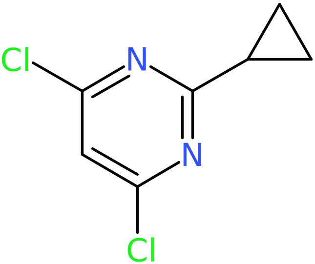 CAS: 7043-09-6 | 4,6-Dichloro-2-cyclopropylpyrimidine, >98%, NX59020