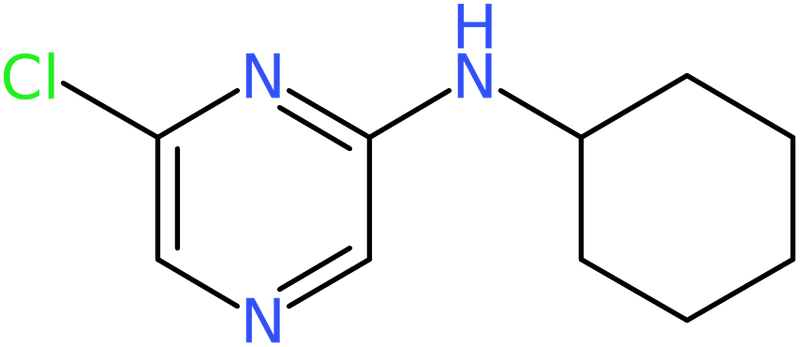CAS: 642459-26-5 | 2-Chloro-6-(cyclohexylamino)pyrazine, NX56547