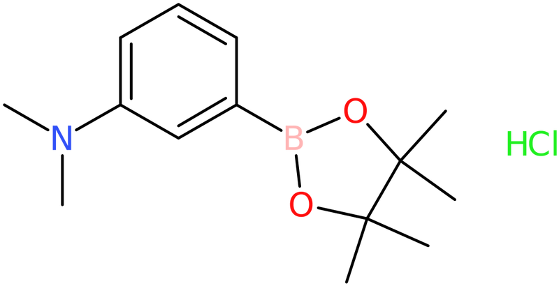 CAS: 1231967-65-9 | N,N-Dimethyl-3-(4,4,5,5-tetramethyl-1,3,2-dioxaborolan-2-yl)aniline hydrochloride, >95%, NX18399