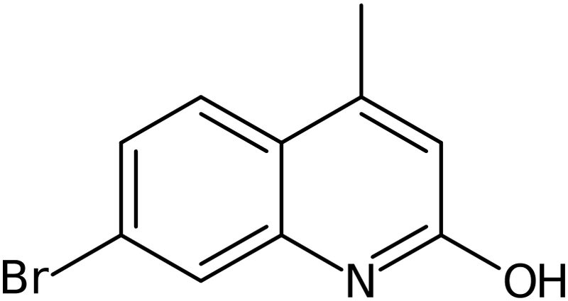 2-Hydroxy-4-methyl-7-bromoquinoline, NX74038