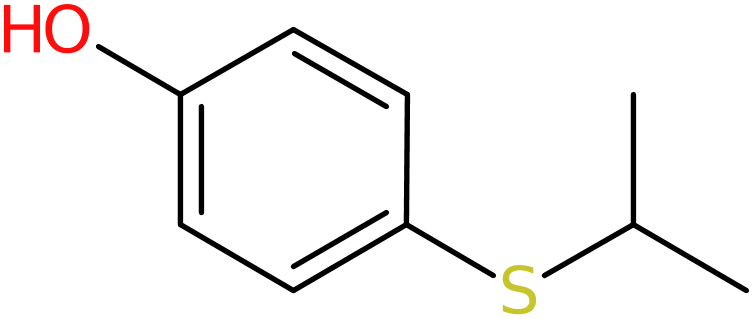 CAS: 70551-46-1 | 4-(Propan-2-ylsulfanyl)phenol, >95%, NX59064