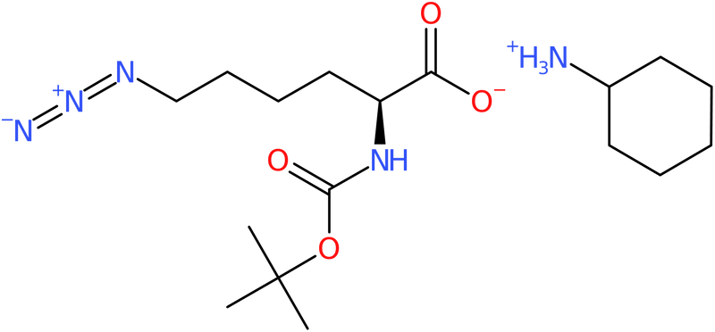 Boc-Lys(N3) CHA salt, >98%, NX72124