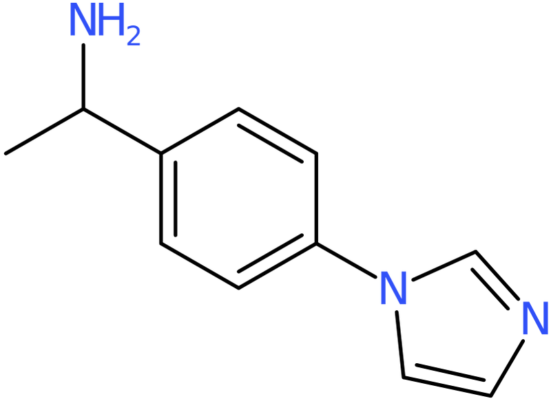 CAS: 704877-65-6 | 1-[4-(1H-Imidazol-1-yl)phenyl]ethanamine, >95%, NX59029