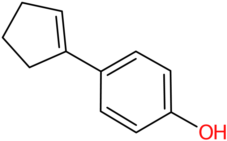 4-(Cyclopent-1-en-1-yl)phenol, >95%, NX74389