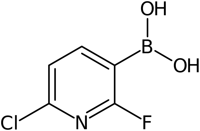 CAS: 1256345-66-0 | 6-Chloro-2-fluoropyridine-3-boronic acid, >98%, NX19087