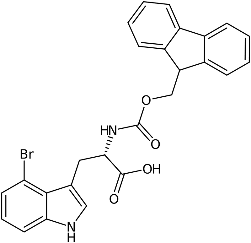 CAS: 2244532-69-0 | N-Fmoc-4-bromo-L-tryptophan, NX35624