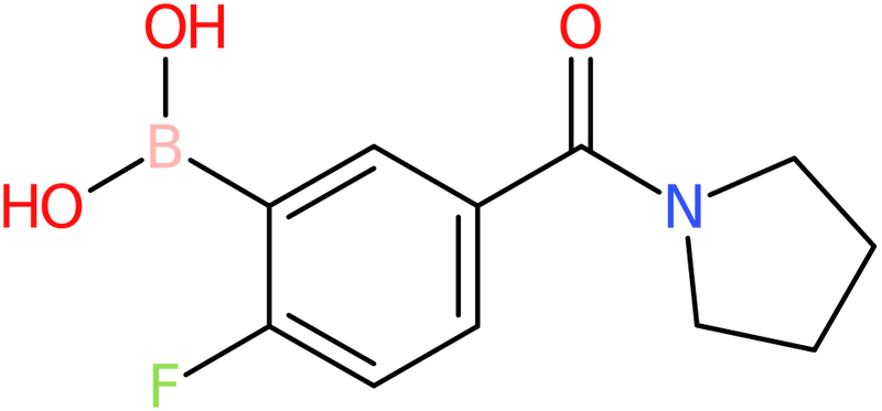 CAS: 874289-42-6 | 2-Fluoro-5-(pyrrolidin-1-ylcarbonyl)benzeneboronic acid, >98%, NX65522