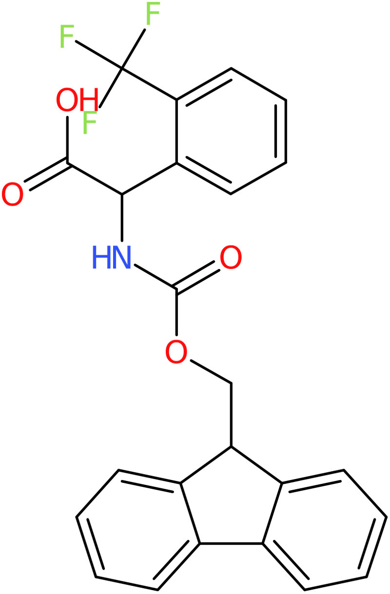 2-{[(9H-Fluoren-9-ylmethoxy)carbonyl]amino}-2-[2-(trifluoromethyl)phenyl]acetic acid, NX74464
