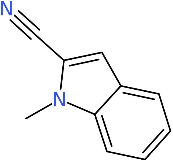 CAS: 60680-97-9 | 1-Methyl-1H-indole-2-carbonitrile, NX54712