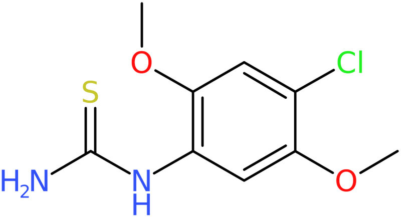 CAS: 72806-65-6 | N-(4-Chloro-2,5-dimethoxyphenyl)thiourea, NX59789