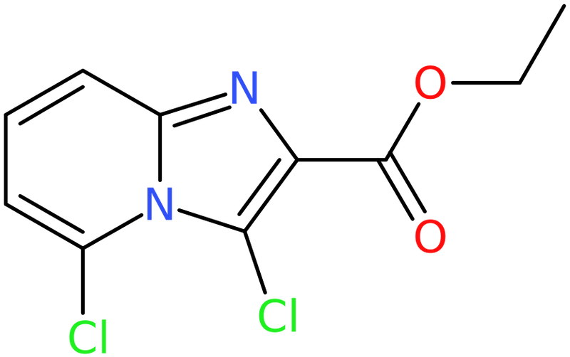 CAS: 1000018-01-8 | Ethyl 3,5-dichloroimidazo[1,2-a]pyridine-2-carboxylate, NX10059