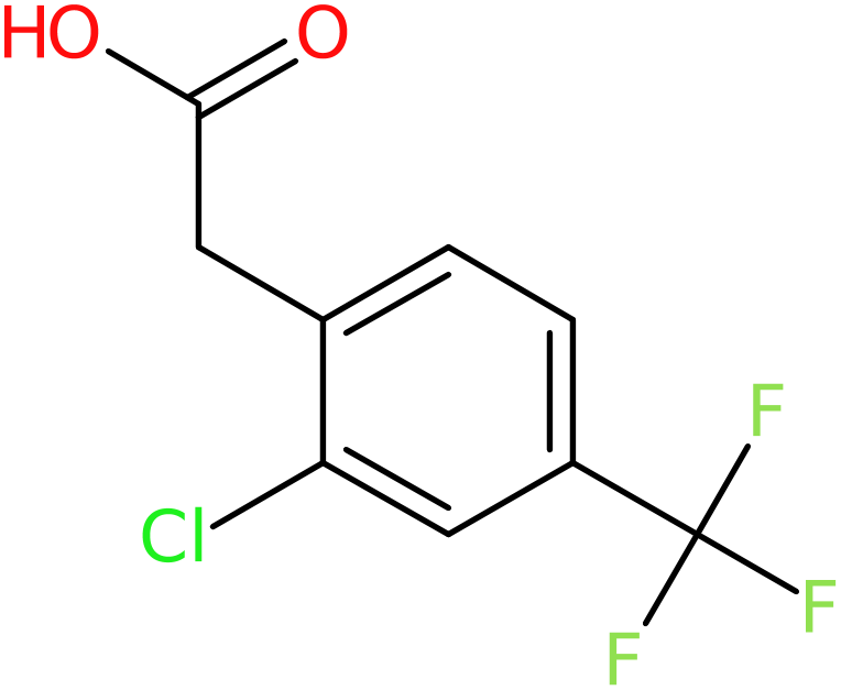 CAS: 601513-26-2 | 2-Chloro-4-(trifluoromethyl)phenylacetic acid, >98%, NX54514