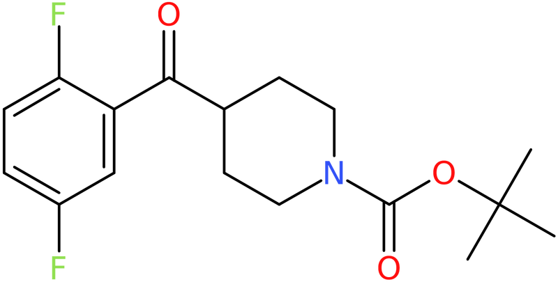 CAS: 1228631-03-5 | tert-Butyl 4-(2,5-difluorobenzoyl)piperidine-1-carboxylate, NX18328