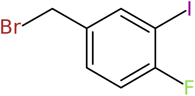 CAS: 260050-97-3 | 4-Fluoro-3-iodobenzyl bromide, >97%, NX38214