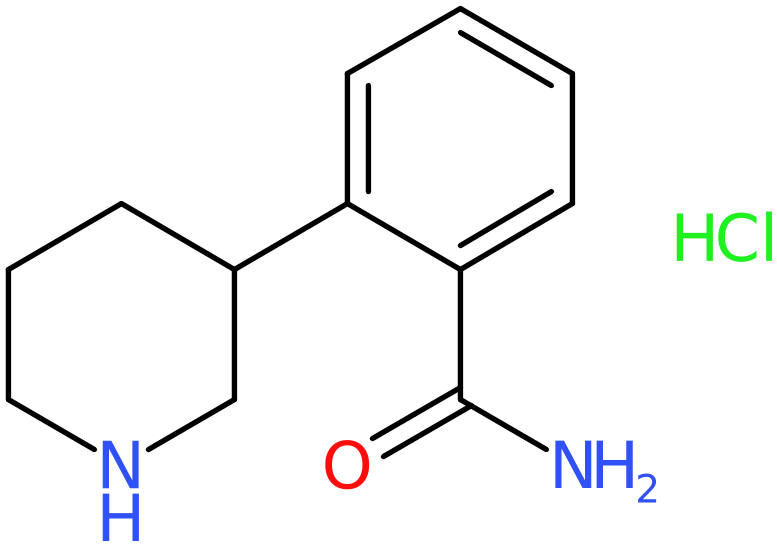 CAS: 1654722-99-2 | 2-(Piperidin-3-yl)benzamide hydrochloride, NX27799