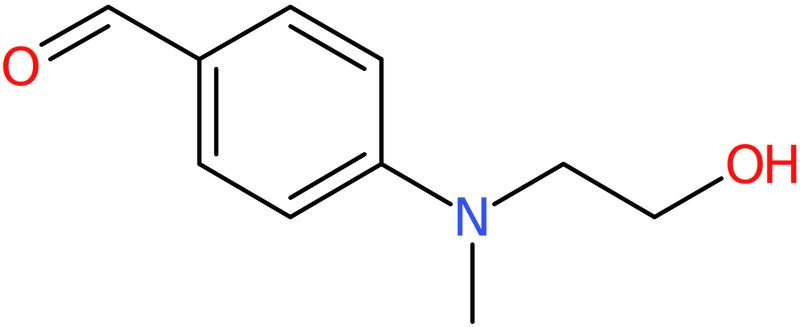 CAS: 1201-91-8 | N-Methyl-N-(2-hydroxyethyl)-4-aminobenzaldehyde, >98%, NX16745