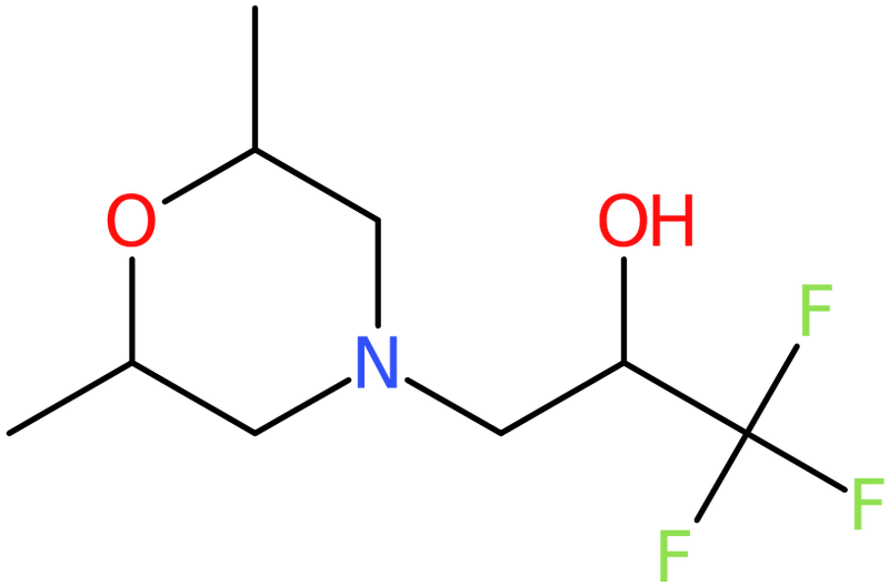 CAS: 667938-72-9 | 3-(2,6-Dimethylmorpholin-4-yl)-1,1,1-trifluoropropan-2-ol, NX57542