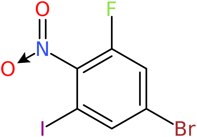 CAS: 1807008-13-4 | 4-Bromo-2-fluoro-6-iodonitrobenzene, NX30268