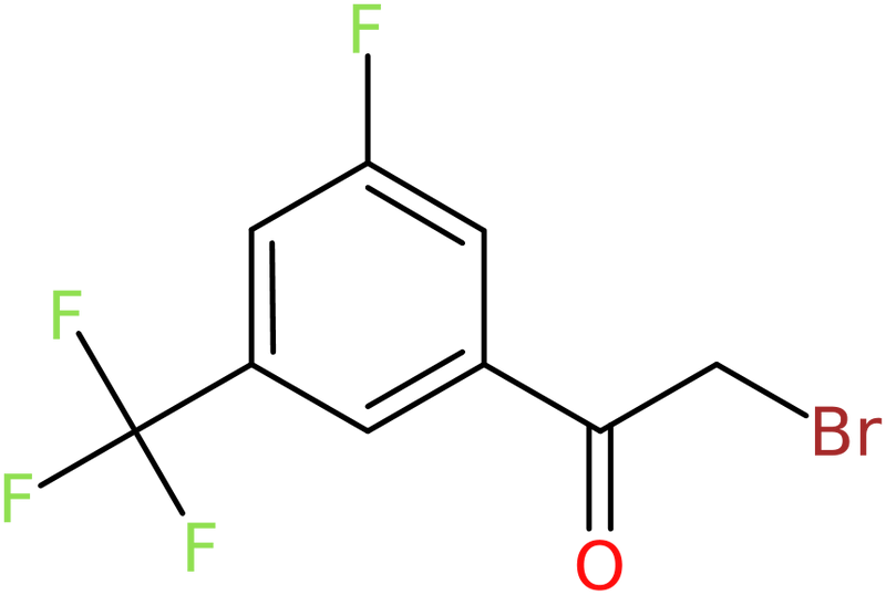 CAS: 202664-38-8 | 3-Fluoro-5-(trifluoromethyl)phenacyl bromide, >97%, NX32979