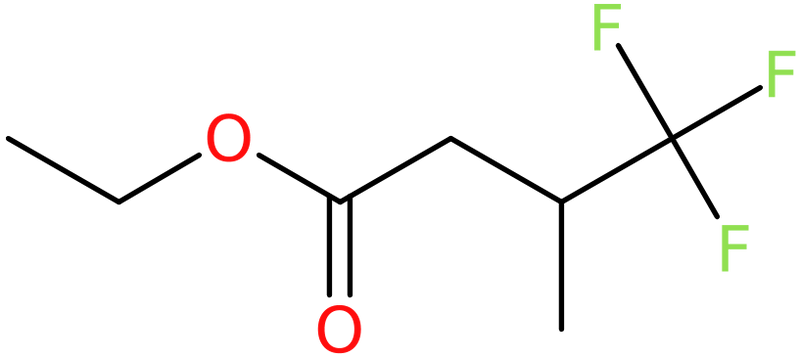 CAS: 6975-13-9 | Ethyl 3-methyl-4,4,4-trifluorobutanoate, >97%, NX58727