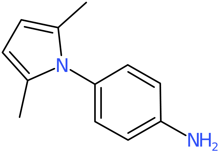 CAS: 60176-19-4 | 4-(2,5-Dimethyl-pyrrol-1-yl)-phenylamine, >98%, NX54522