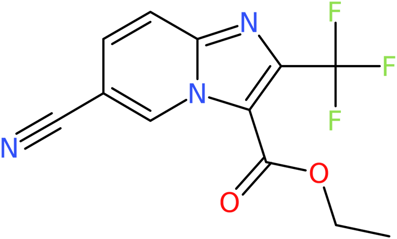 CAS: 2407339-54-0 | Ethyl 6-cyano-2-(trifluoromethyl)imidazo[1,2-a]pyridine-3-carboxylate, NX36909