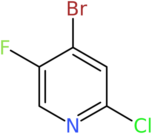 CAS: 884495-10-7 | 4-Bromo-2-chloro-5-fluoropyridine, >97%, NX66199