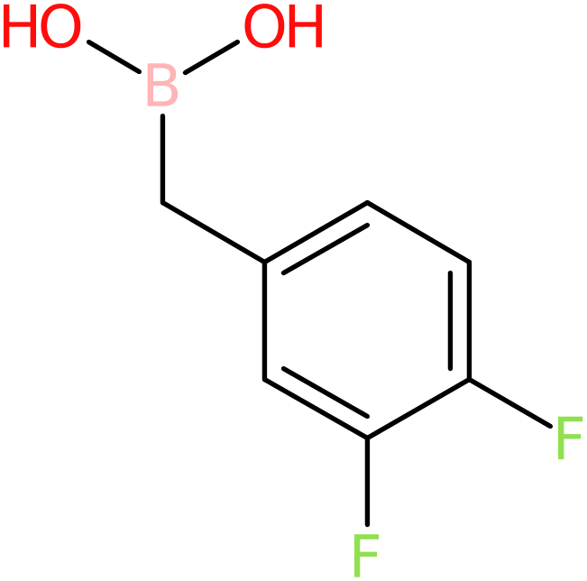 [(3,4-Difluorophenyl)methyl]boronic acid, >95%, NX74772