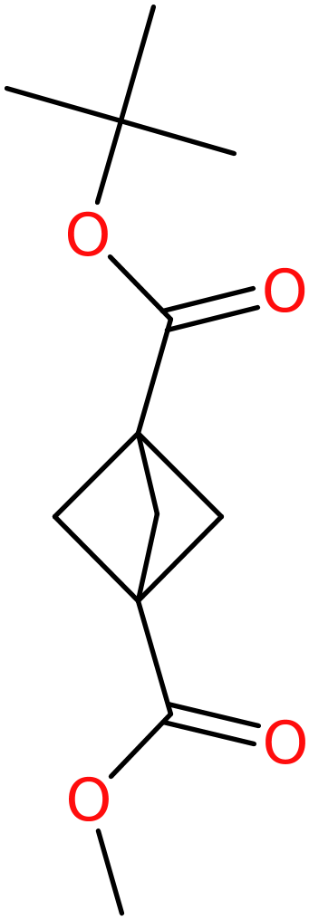 CAS: 138732-31-7 | 1-(tert-Butyl) 3-methyl bicyclo[1.1.1]pentane-1,3-dicarboxylate, NX23003