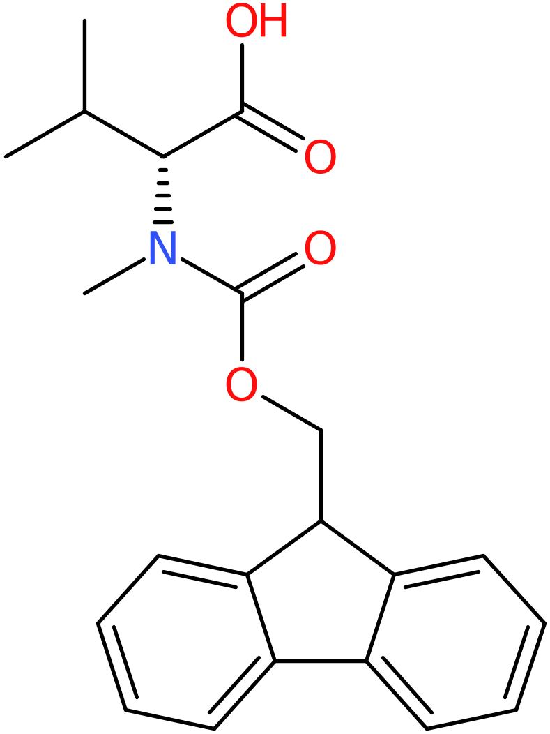 CAS: 103478-58-6 | N-Fmoc-N-Methyl-D-valine, >97%, NX11975