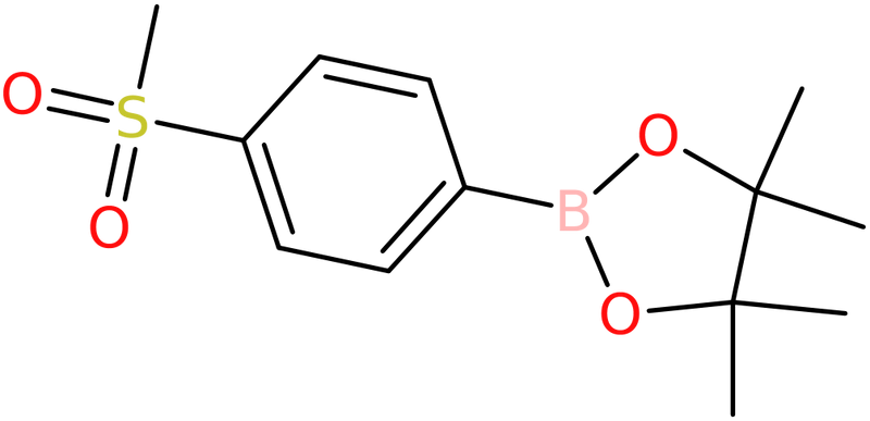 CAS: 603143-27-7 | 2-(4-Methanesulfonylphenyl)-4,4,5,5-tetramethyl-1,3,2-dioxaborolane, NX54588
