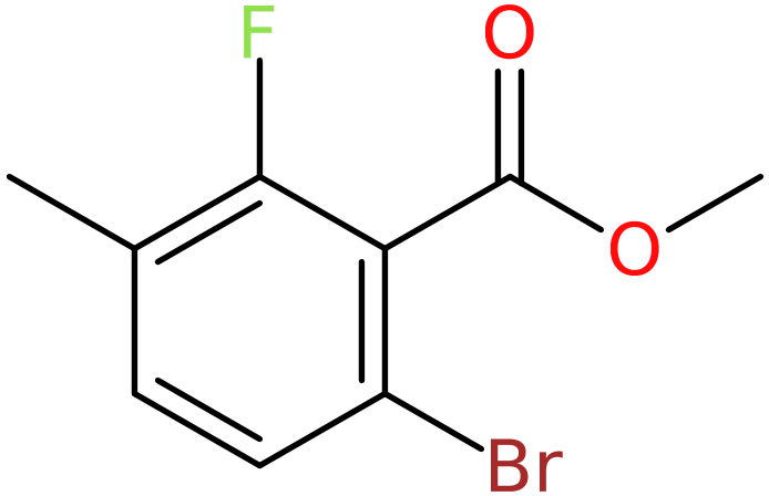 CAS: 1437780-03-4 | Methyl 6-bromo-2-fluoro-3-methylbenzoate, >97%, NX24337