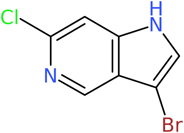 CAS: 1000341-61-6 | 3-Bromo-6-chloro-1H-pyrrolo[3,2-c]pyridine, NX10141